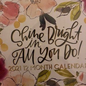 Shine Bright Calendar